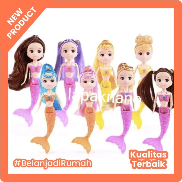 Boneka Putri Duyung Mini