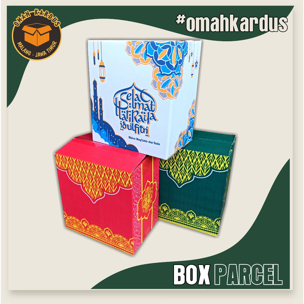 

Box Parcel 30x20x33 cm box parcel/parcel lebaran/box sembako/box idulfitri/eid mubarok/parcelmurah