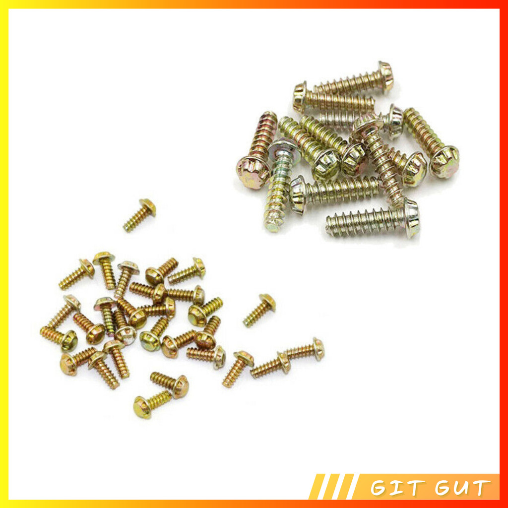 Baut Sekrup Mur 3.8 mm 4.5 mm NES SNES N64 GB GBC Screw Replacement