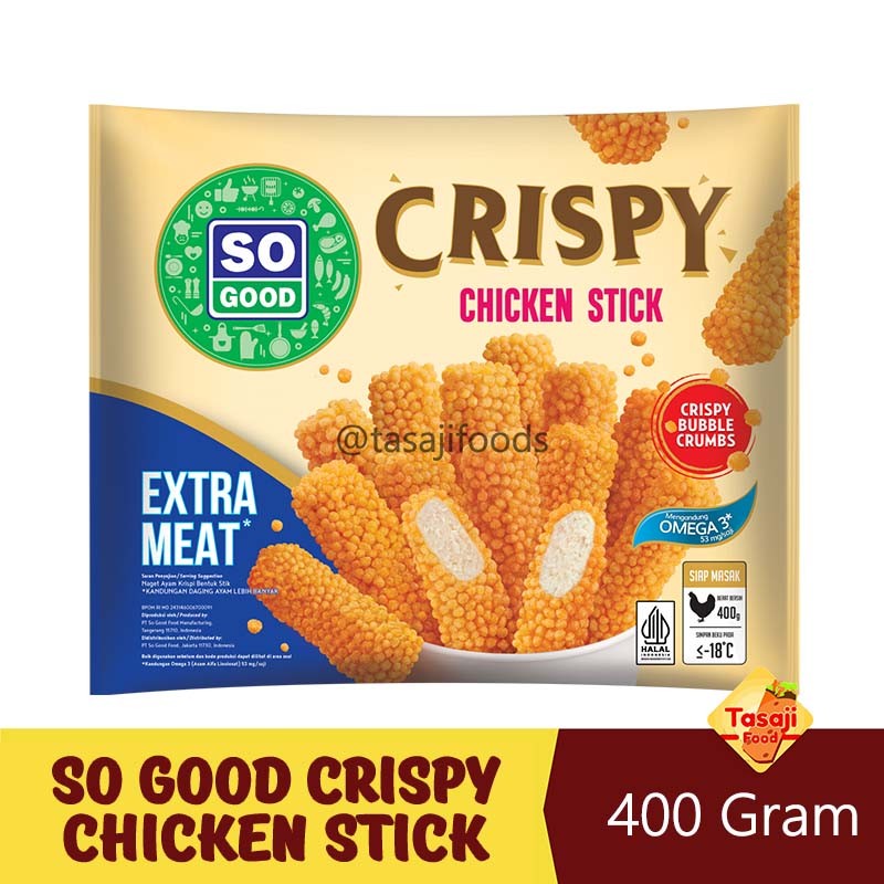 

So Good Crispy Chicken Stick 400 Gram Nugget Ayam