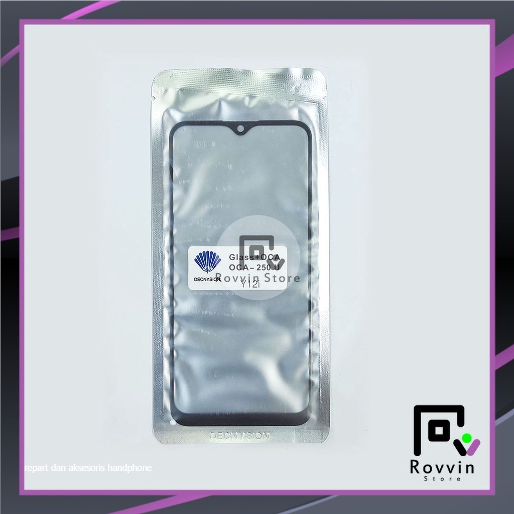 GLASS KACA DEPAN LCD TOUCSCREEN TC OCA GLUE VIVO Y12i