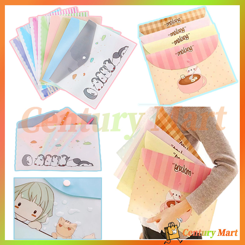 

Map Folio A4 Kancing /Map File Lucu Map Kancing A4 Kartun/Waterporff Anti Air Folder Dokumen/Map Plastik A4 Cute Animal/map plastik kancing motif /Map file A4 Kelinci