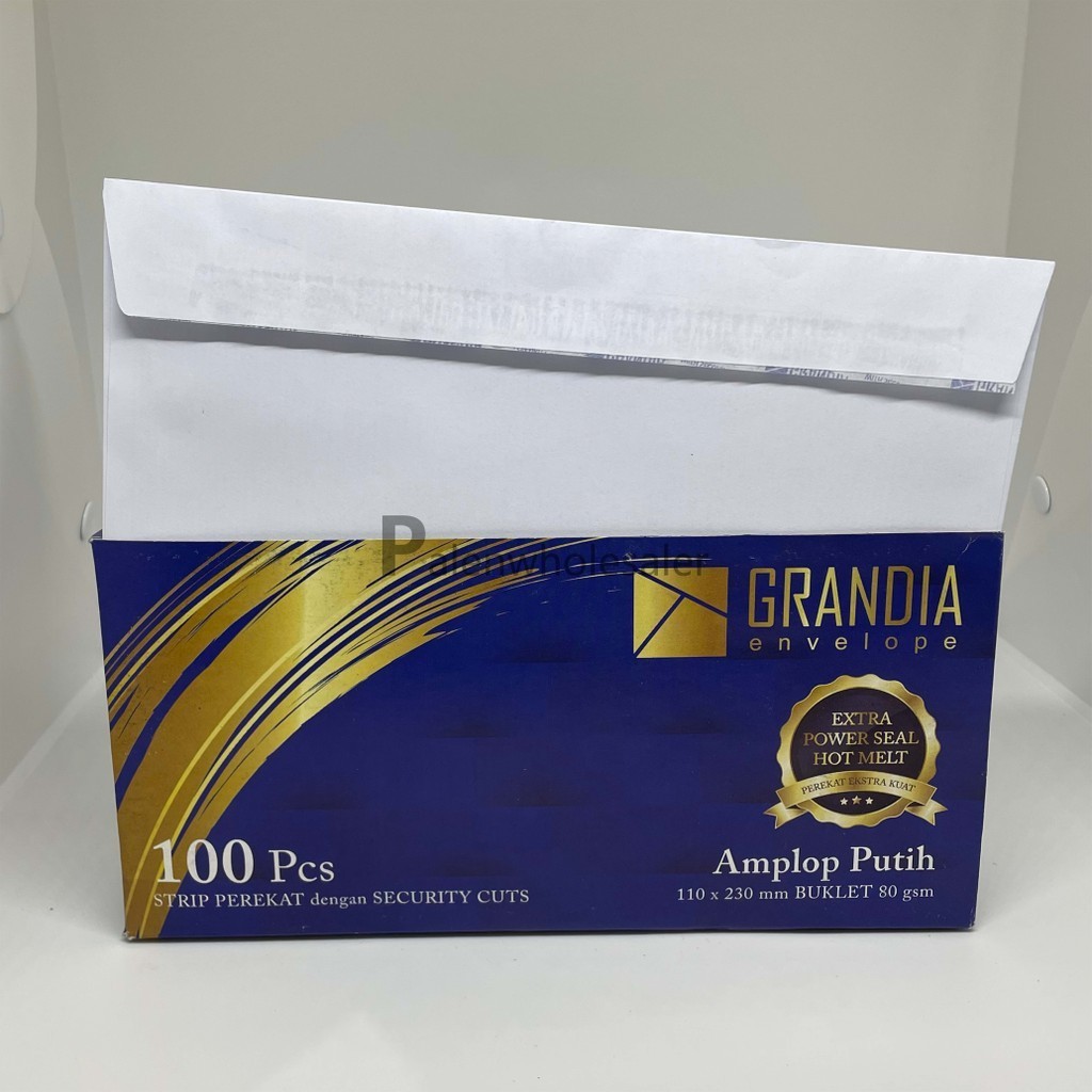 

[Palenwhlslr] Amplop Kabinet Grandia Putih Polos Perekat Seal Pengaman