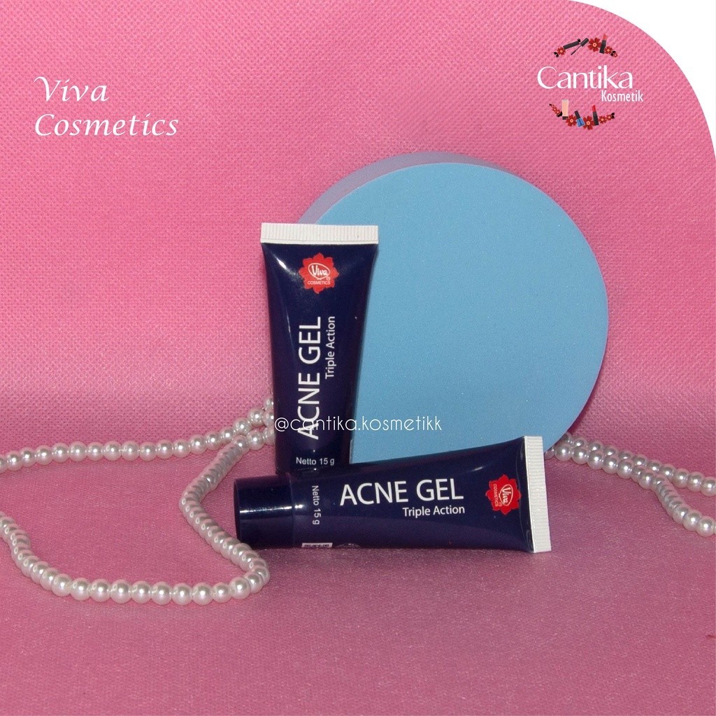 ♥ CANTIKA ♥ Viva acne SERIES mengobati jerawat menghilangkan bekas (Acne gel , acne lotion) skincare