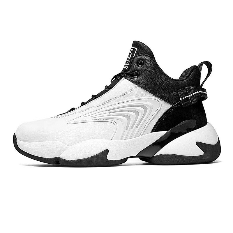 Sepatu Sneakers Pria Sepatu Basket putih hitam Sneakers Olahraga lari Shoes Sport sepatu lari PVN Ae