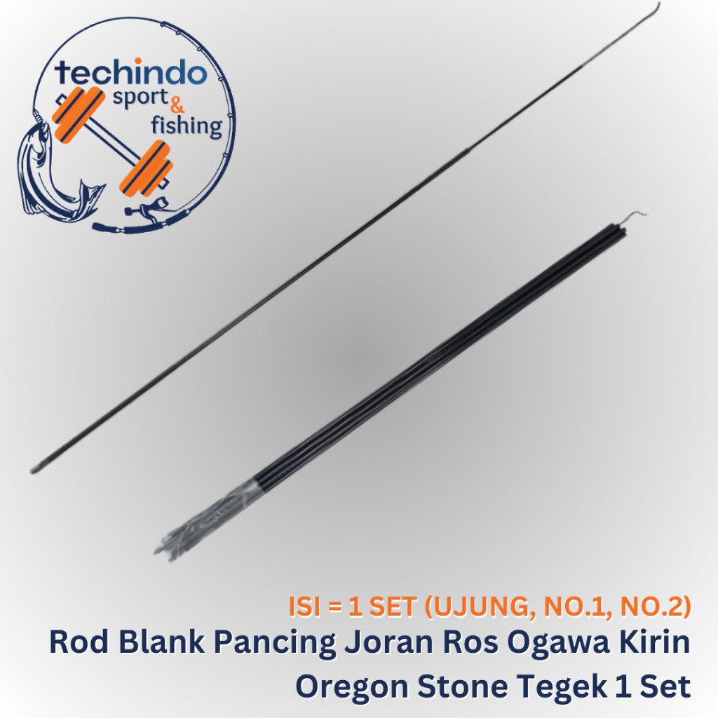 Rod Blank Pancing Joran Ros Ogawa Kirin Oregon Stone Tegek 1 Set
