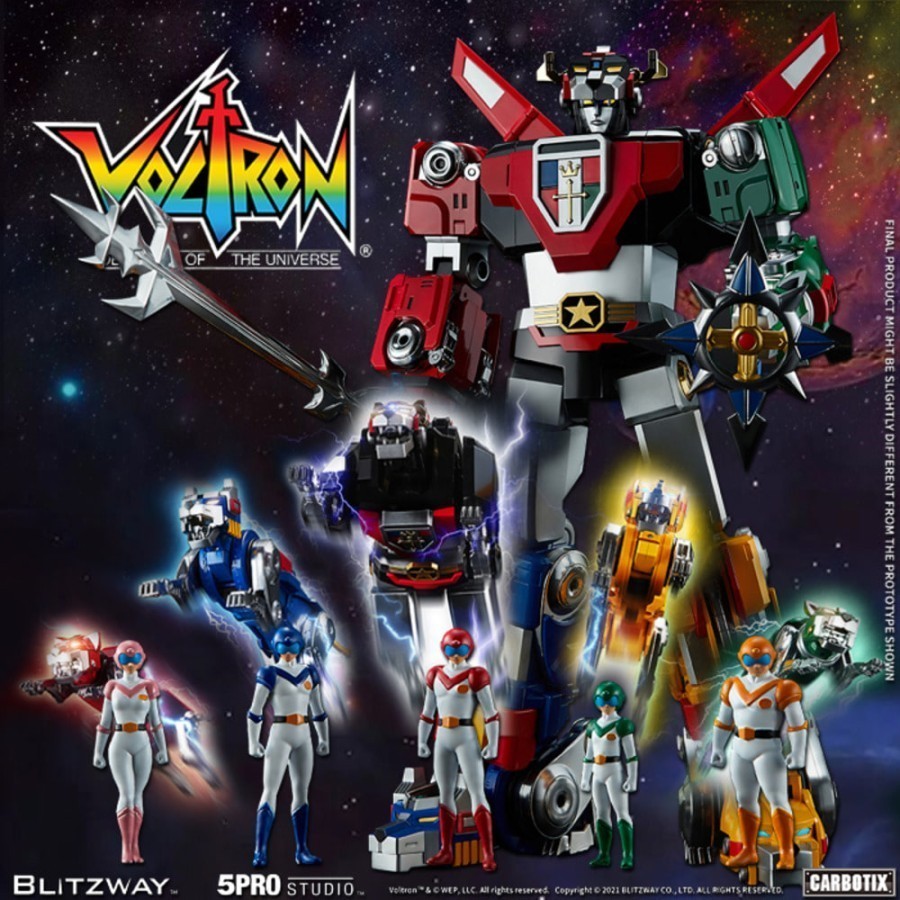 Blitzway & 5PRO Studio - Carbotix VOLTRON Defender Of The Universe