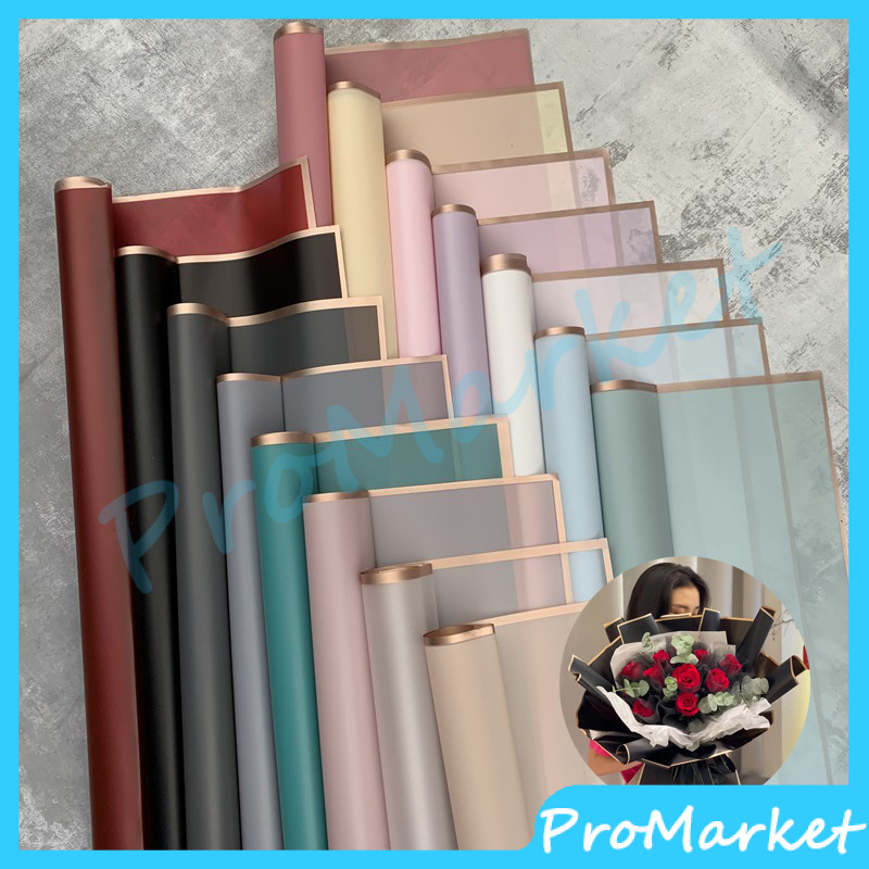 

Kertas Buket Emas / Rosegold Buket Bunga Flower Wrapping Kertas Paper Cellophane / Flower Wrapping Motif Line Colour & Gold Waterproof Kertas Buket Pembungkus Bunga