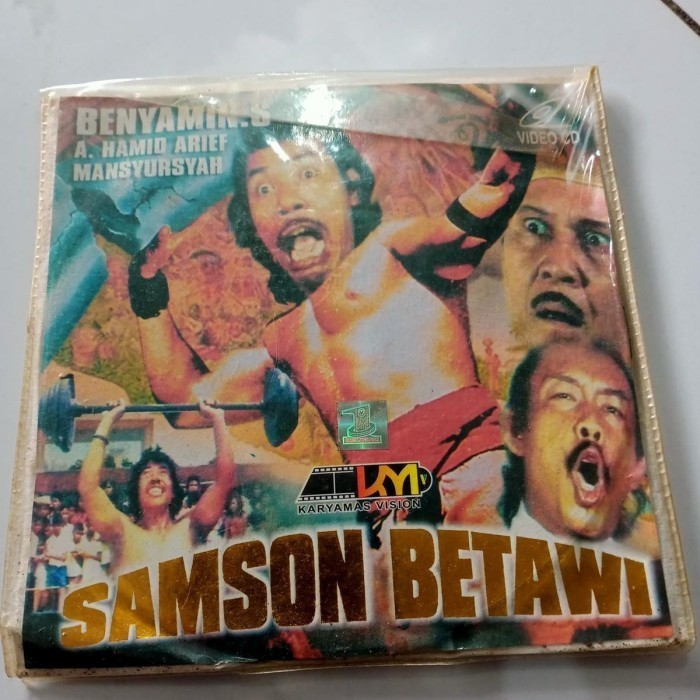 Original VCD Benyamin S Samson Betawi Film Jadul Benjamin