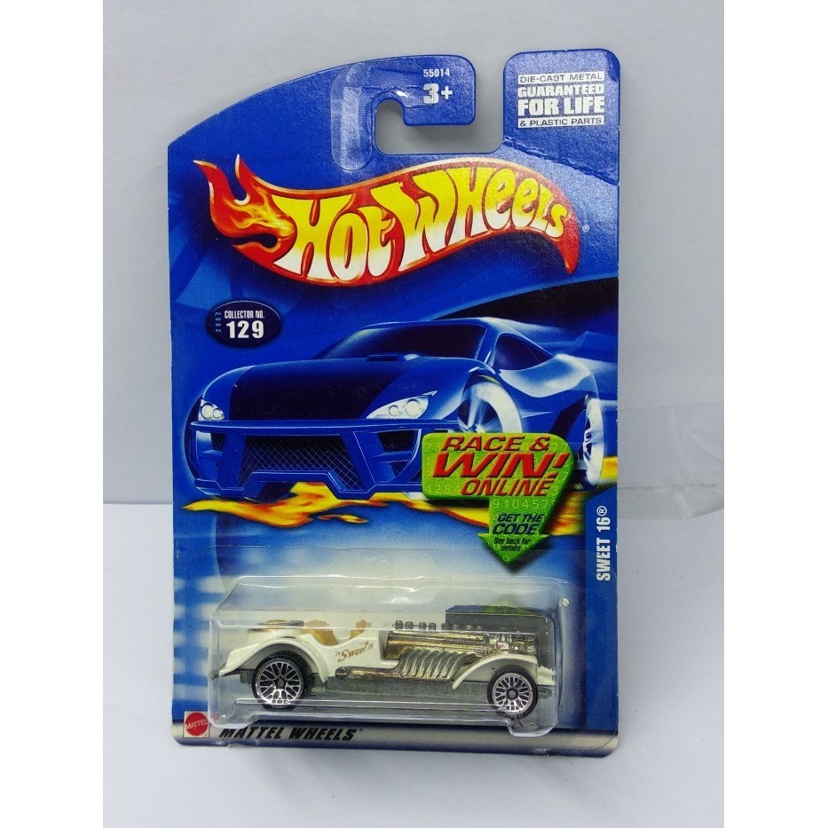 HotWheels SWEET 16 LWA9-734card bubble minus CH27