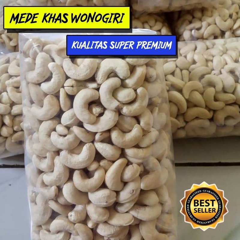 

Kacang Mede Mete Mentah Premium 500 Gram Asli Wonogiri