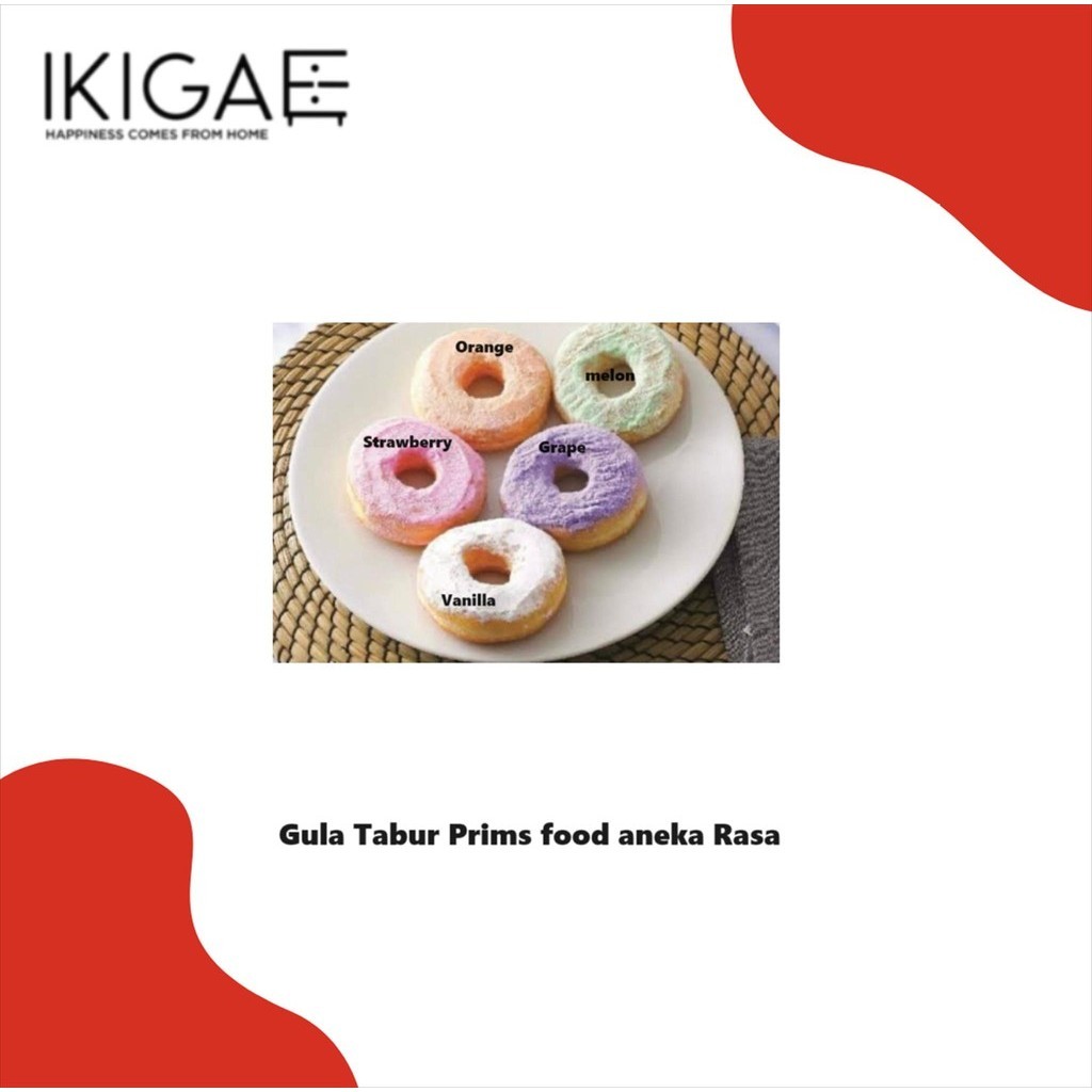 

GULA DONAT / DONUT DUSTING / GULA DINGIN / GULA TABUR REPACK 250 GR