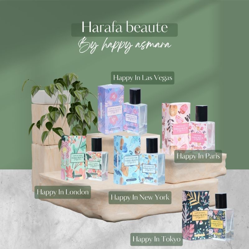 harafa beaute parfum viral happy asmara original tahan lama asli harga termurah