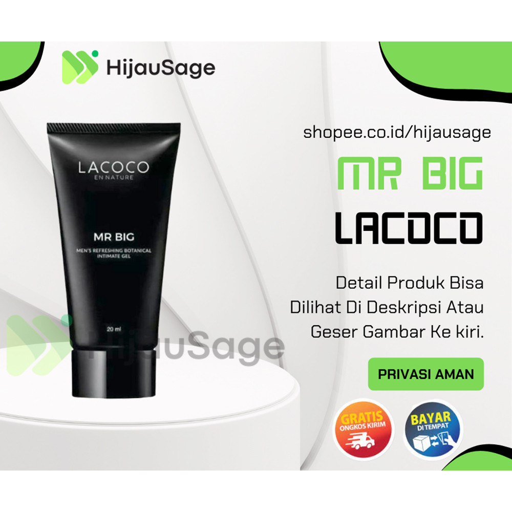 Terbaru Lacoco MR BIG ORIGINAL NATURAL NUSANTARA - PEMBESAR MR P Asli OBAT KUAT PEENIS ORIGINAL