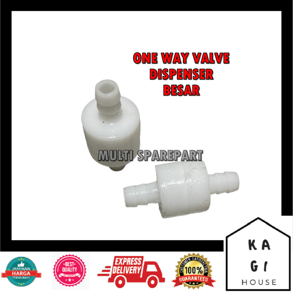 ONE WAY VALVE Dispenser Sambungan Selang Satu Arah ukuran BESAR Universal
