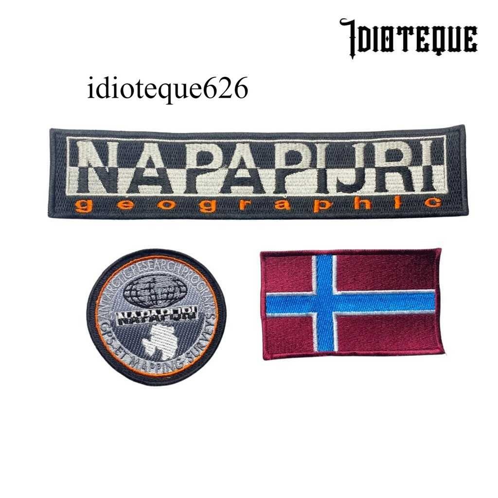 IDIOTEQUE - Patch bordir Napapijri|