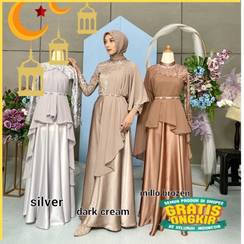 dress 10 model gamis 10 look/ anak kecil tanggung sd smp