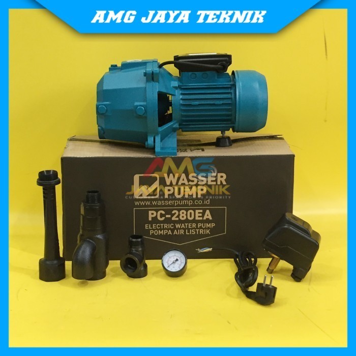 pompa air sumur / mesin jet pump / wasser pc 280 ea / 250 watt
