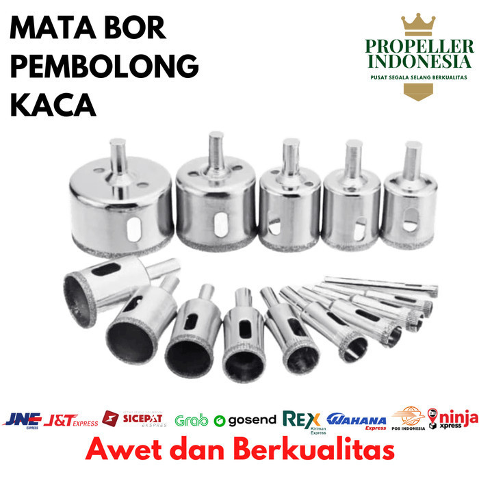 Set Mata Bor Kaca Pembolong Keramik Granit