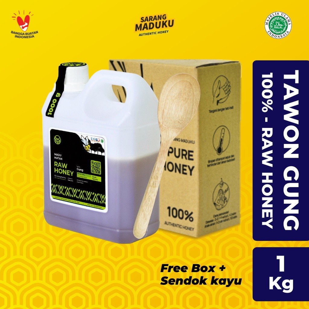 

Sarang Maduku - Madu Tawon Gung Asli Murni 100% Raw Honey - Semarang