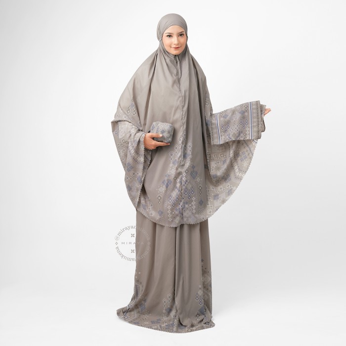 Mukena Compact Miraya Myriad Sand