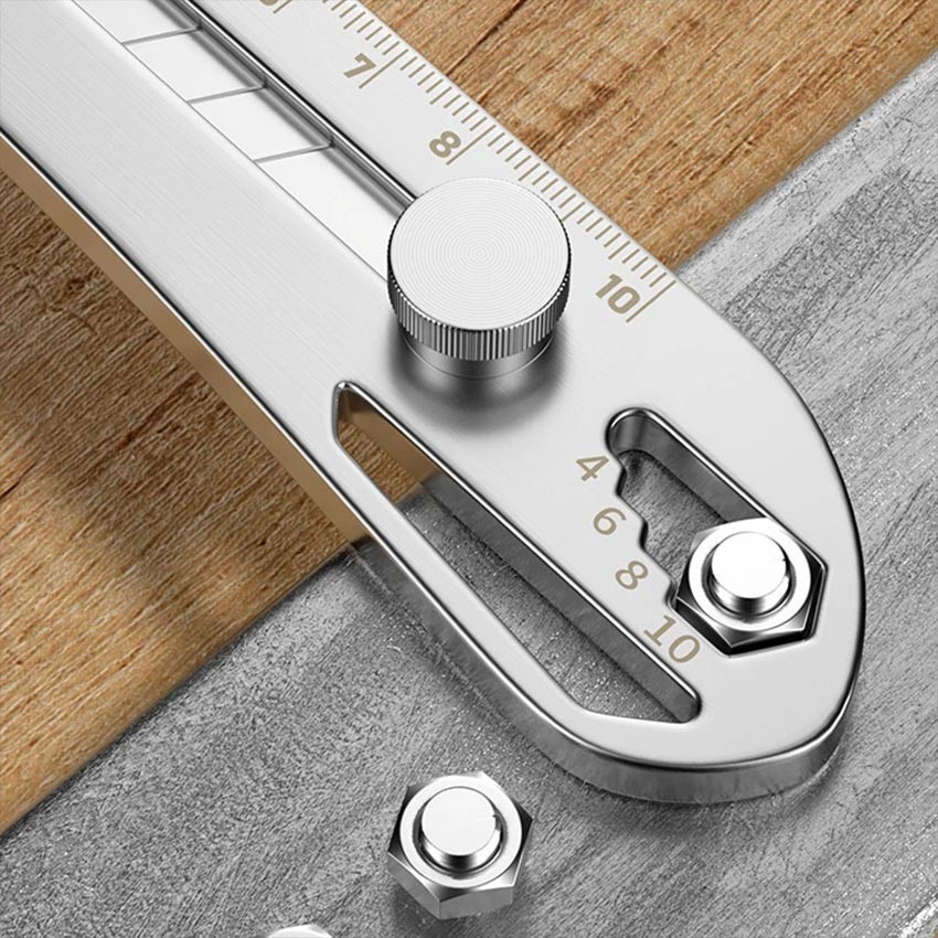 

H7Y Cutter Pisau 18mm Cutter Besi Stainless Besar Multifungsi Baja Cutter Besi Stainless Besar