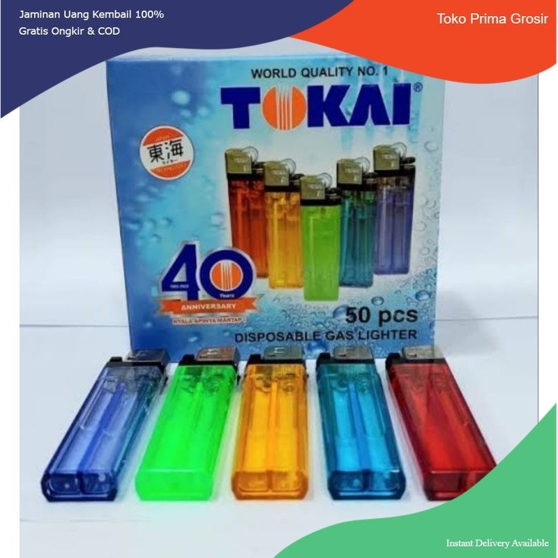 Korek Api Cap Tokai Asli Original/ Korek Gas