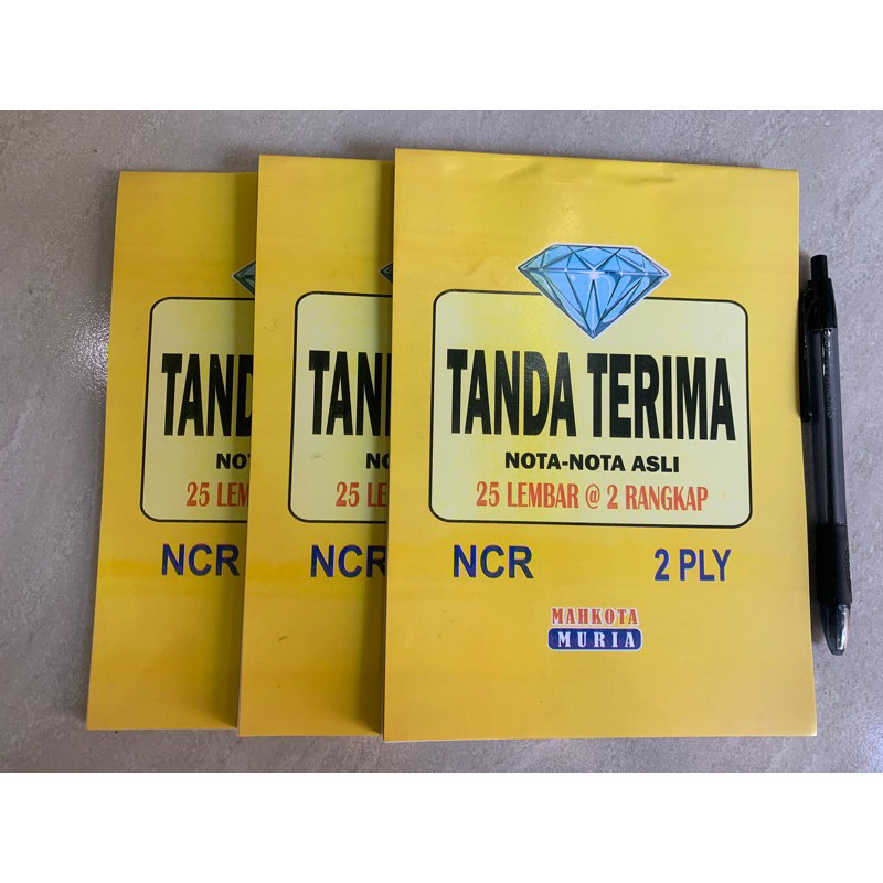 

Tanda Terima Nota Nota Asli Rangkap 2, Nota 2 Ply, Nota NCR