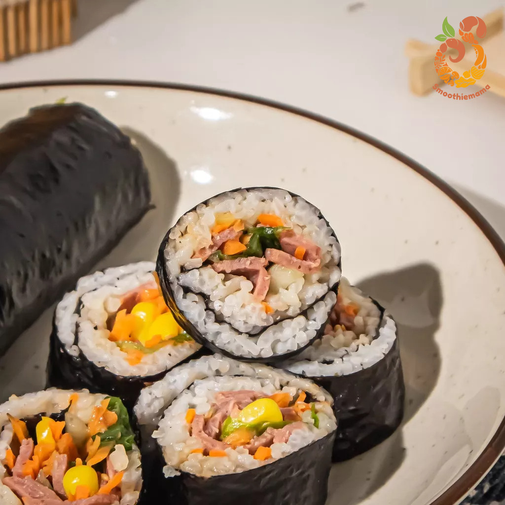 

Sushi Roll Beef Roll Kimbap Gimbap Sayur Daging Enak Sehat Panjangan Sehat Segar Segar