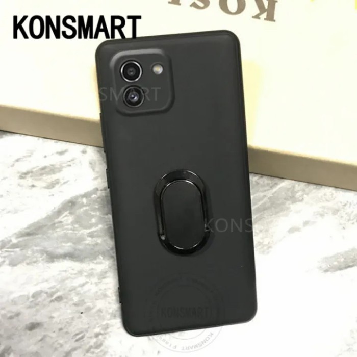 Case Samsung A03 A03s A03 Core Slim Matte Case Premium Soft Black Doff