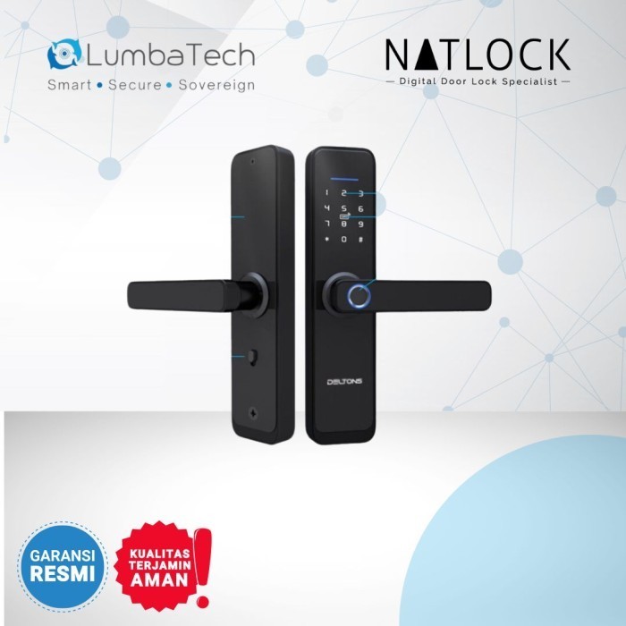 

Natlock - Kunci Pintu Digital Smart Door Lock Fingerprint Smart Lock