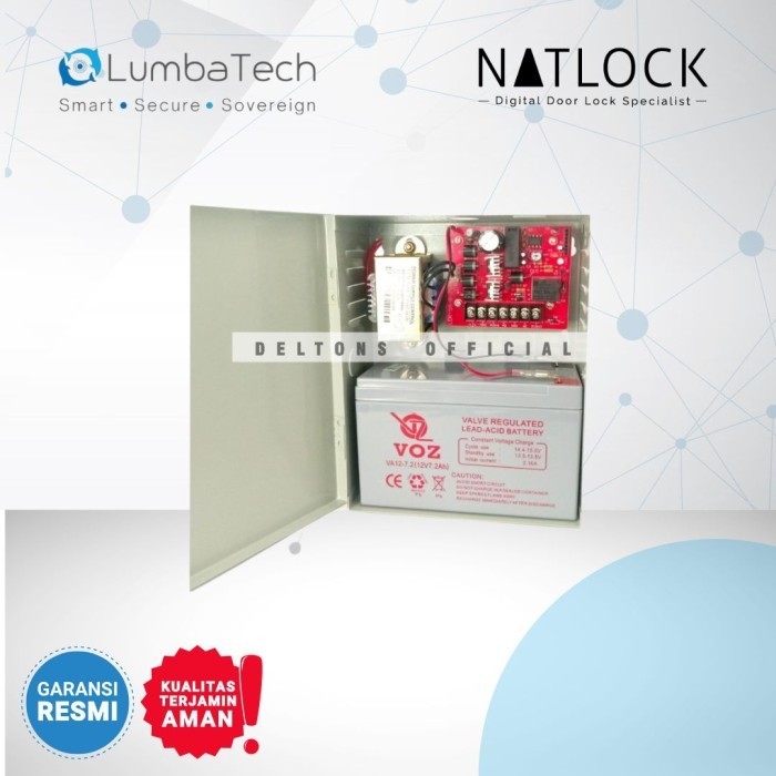 

Natlock - Magnetic Lock 180Kg 350Lbs High Quality - EM Lock