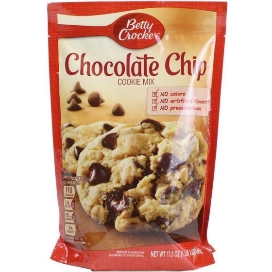 

Betty Crocker Baking Cookies Mix Chocolate Chip 496g