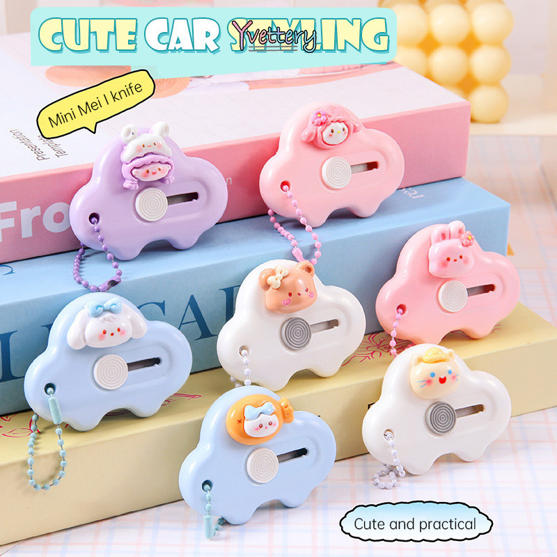 

COD❤️ Cutter Sanrio Mini Motif Awan New Edisi / Cutter / Pisau Mini Cinnamoroll Kuromi Melody / Pisau Kecil Cinnamoroll Melody Kuromi-yy