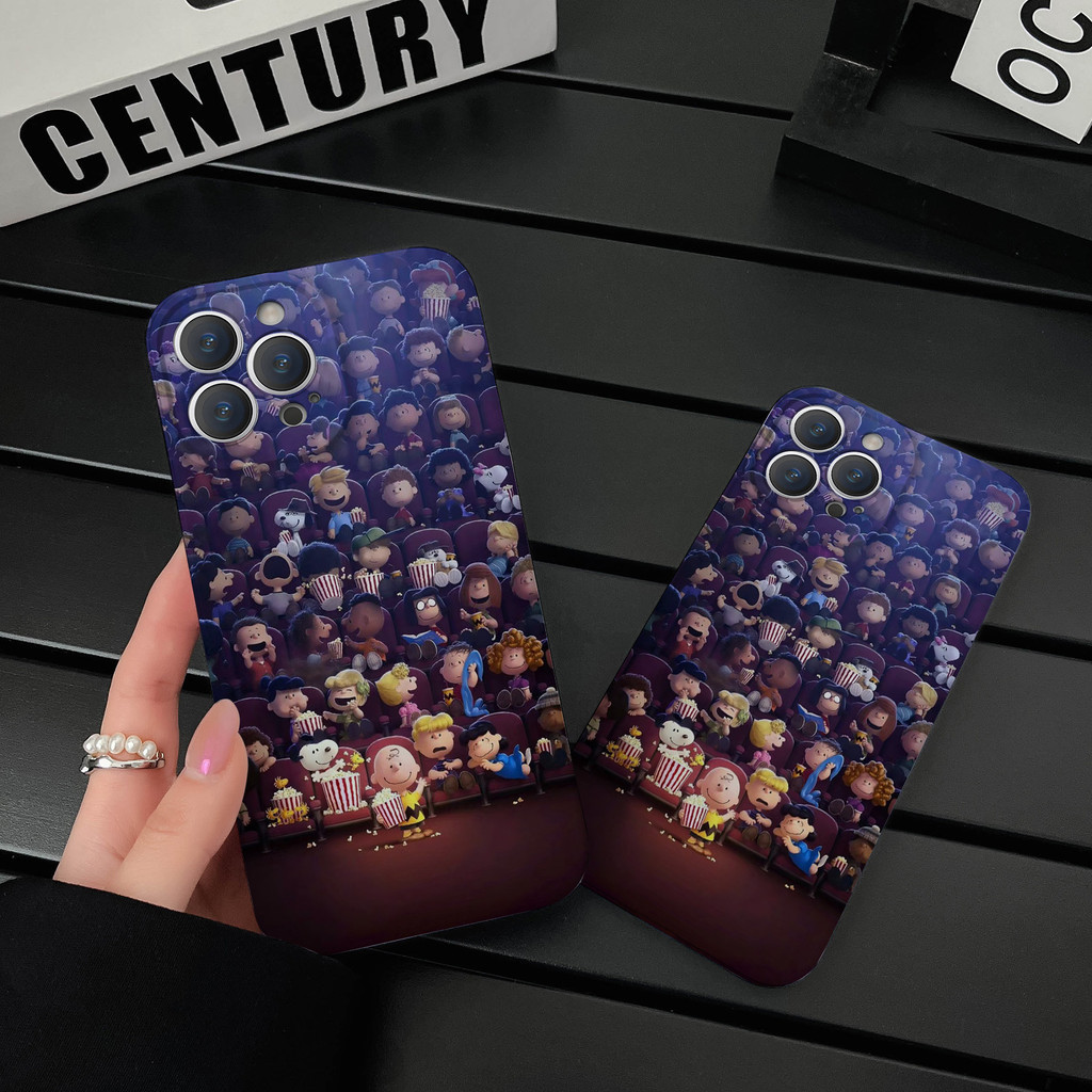 Movie Full Screen Cartoon Case for Iphone   15 11 13 12 14 Pro Max X XR XS Max 6 6s 7 8 Plus Camera 