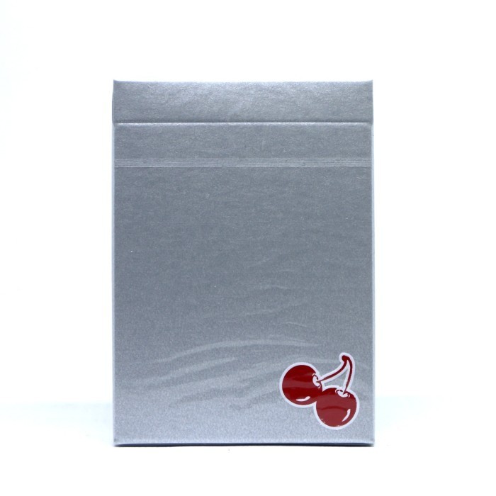 Kartu Remi Cherry Casino House Deck Silver Playing Cards (Limited 500)