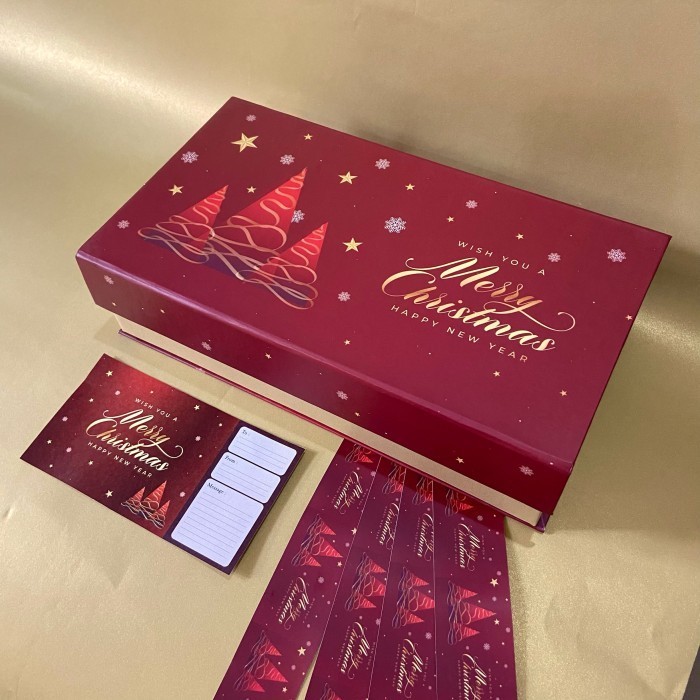 

Box Natal / Box kue kering christmas / kotak kado natal / hampers nata