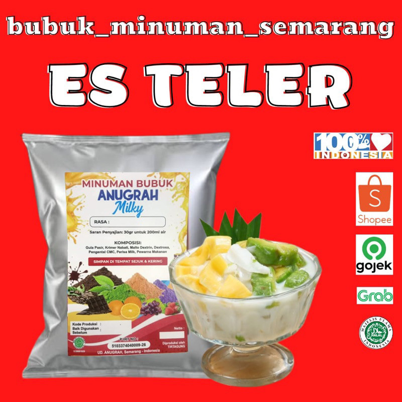 

Bubuk Minuman Rasa Es Teler Reguler 1kgGratis Ongkir & COD