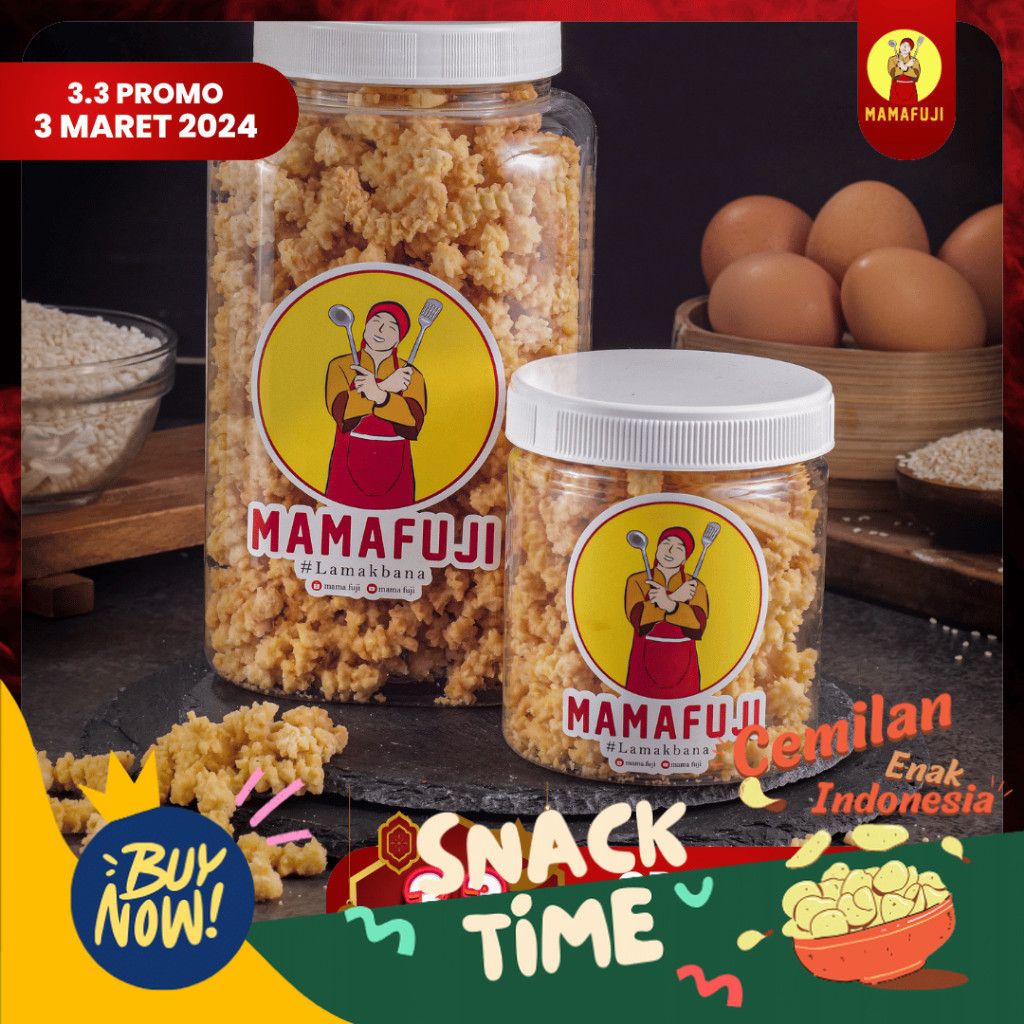 

PROMO SPESIAL Mamafuji - Kue Akar Original 850gr