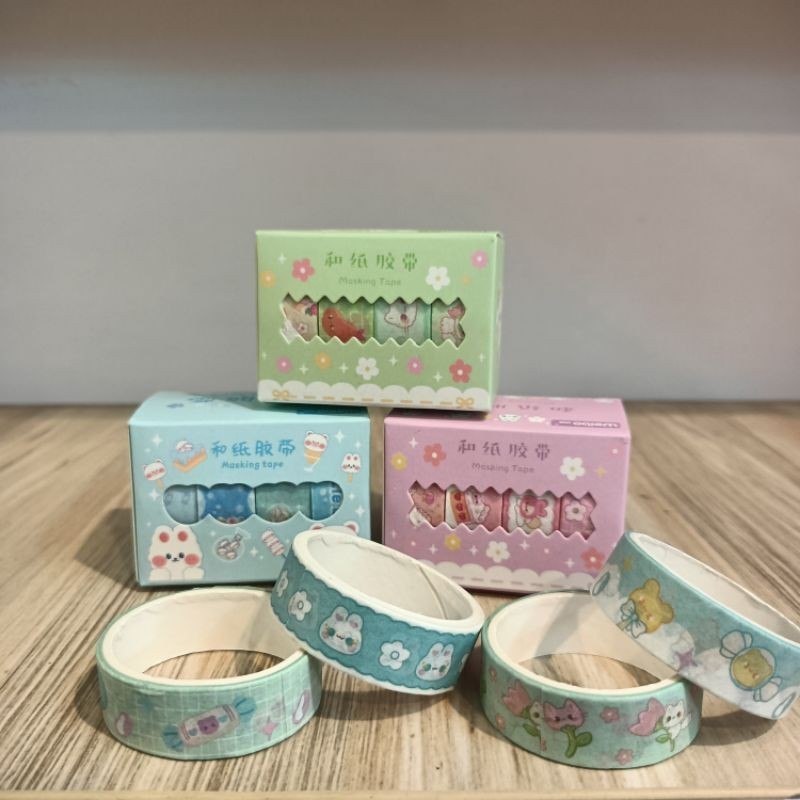 

WASHI TAPE | ISOLASI KERTAS MOTIF | ISOLASI SCRAPBOOK