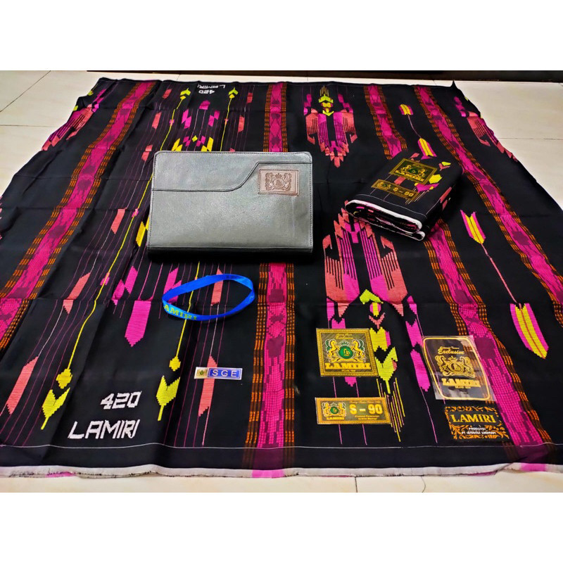 TERMURAH SARUNG SULTAN LAMIRI SGE ORIGINAL SUTRA 50%