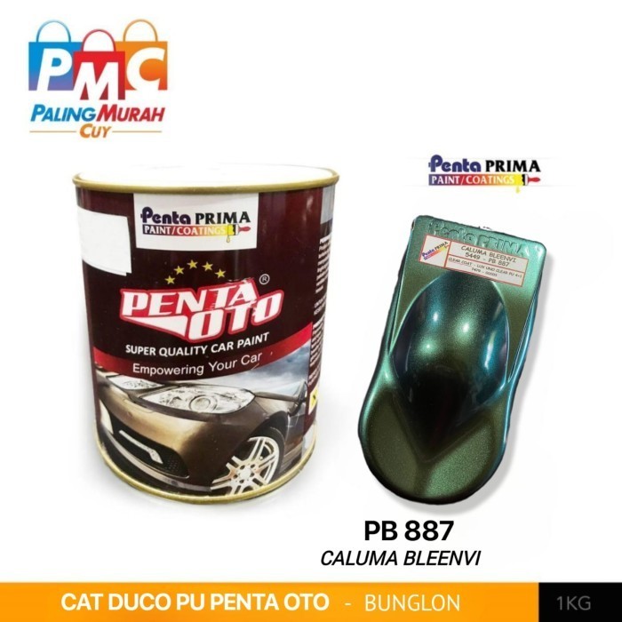 Cat BUNGLON PENTA OTO PB 887 - CALUMA BLEENVI 1 Liter / Cat Duco PU Bunglon