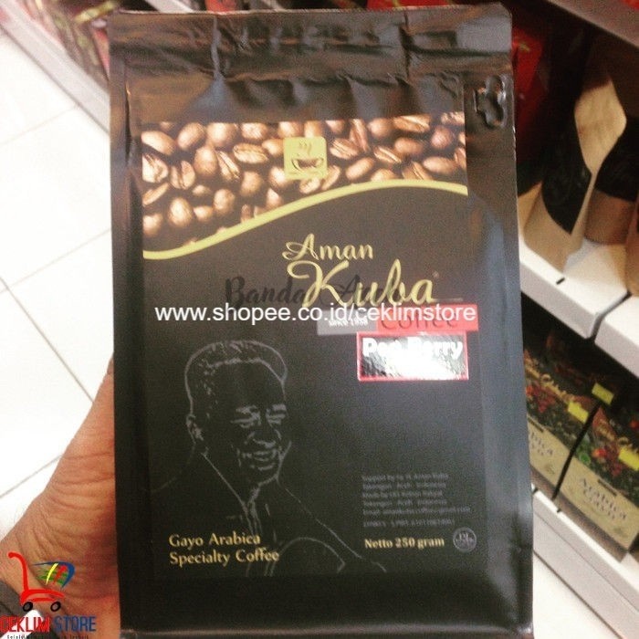 

Kopi Gayo Arabika Pea Berry Aman Kuba 250 Gr