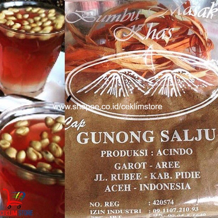 

Bumbu Minuman Bandrek 500 gram (untuk 100 lt air)