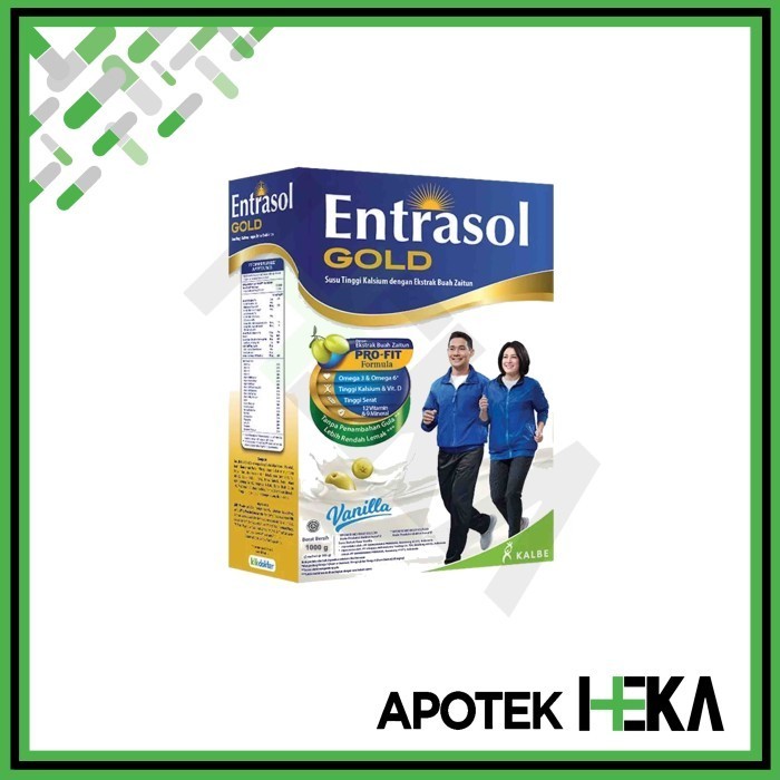 

Entrasol Gold 1000 g - Susu Tinggi Kalsium