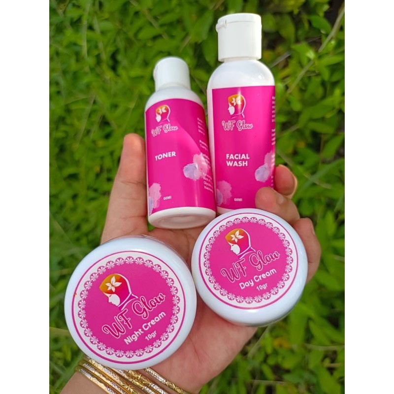 WF GLOW SKINCARE 4 IN 1