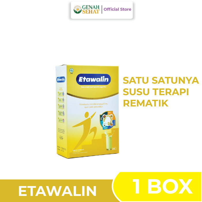 

ETAWALIN Susu Kambing Etawa Atasi Nyeri Tulang dan Sendi 1 Box