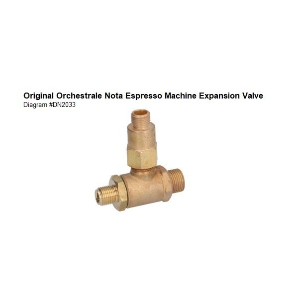 Original Orchestrale / Wega Espresso Machine Expansion Valve
