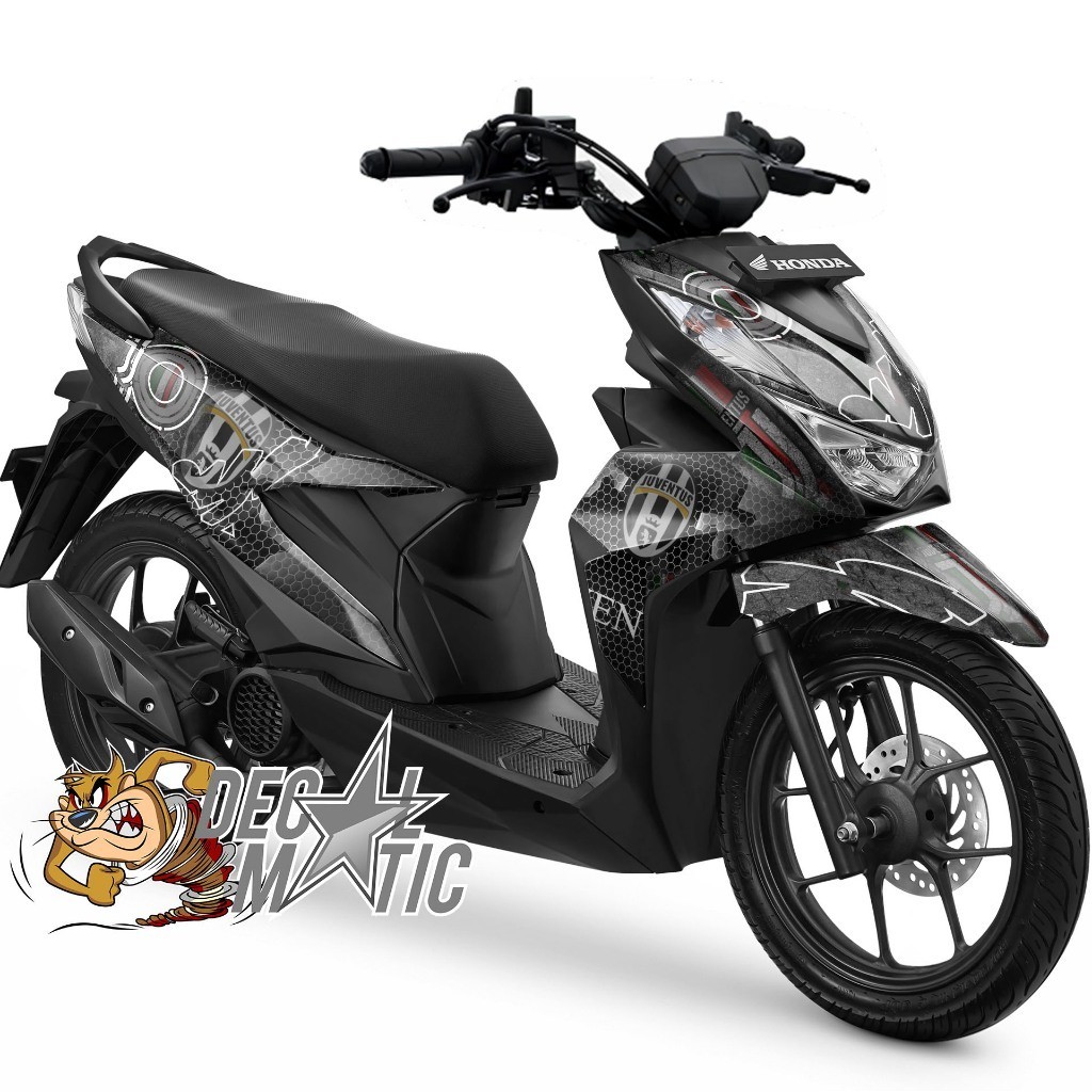 Decal Beat Street Full Body Sticker full body motor Beat Street  - Juventus