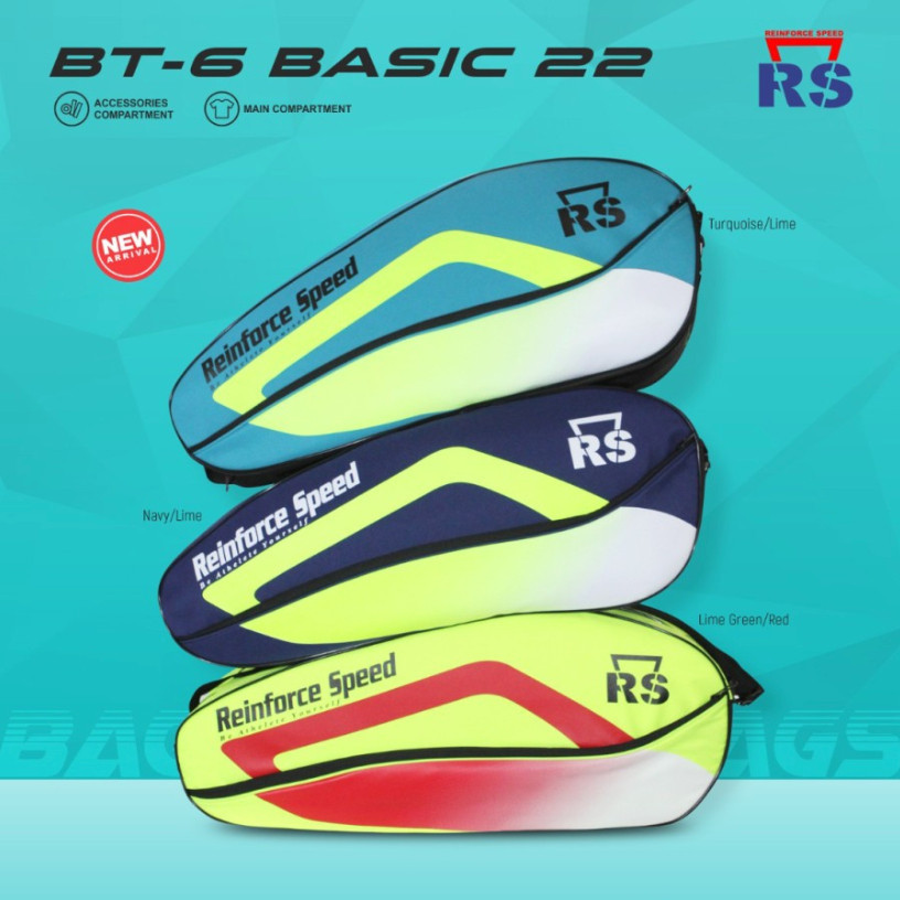 Tas Badminton RS BT6 Basic 22 Original RS